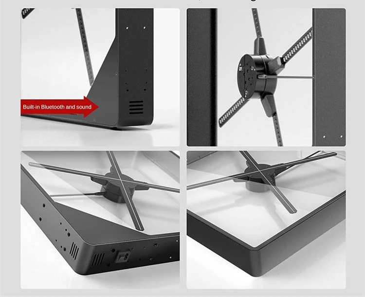 Capa Bluetooth quadrada com holograma 3D