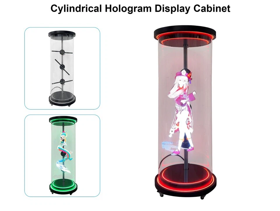 Mini Hologram Fan Led Splicing Human Solution
